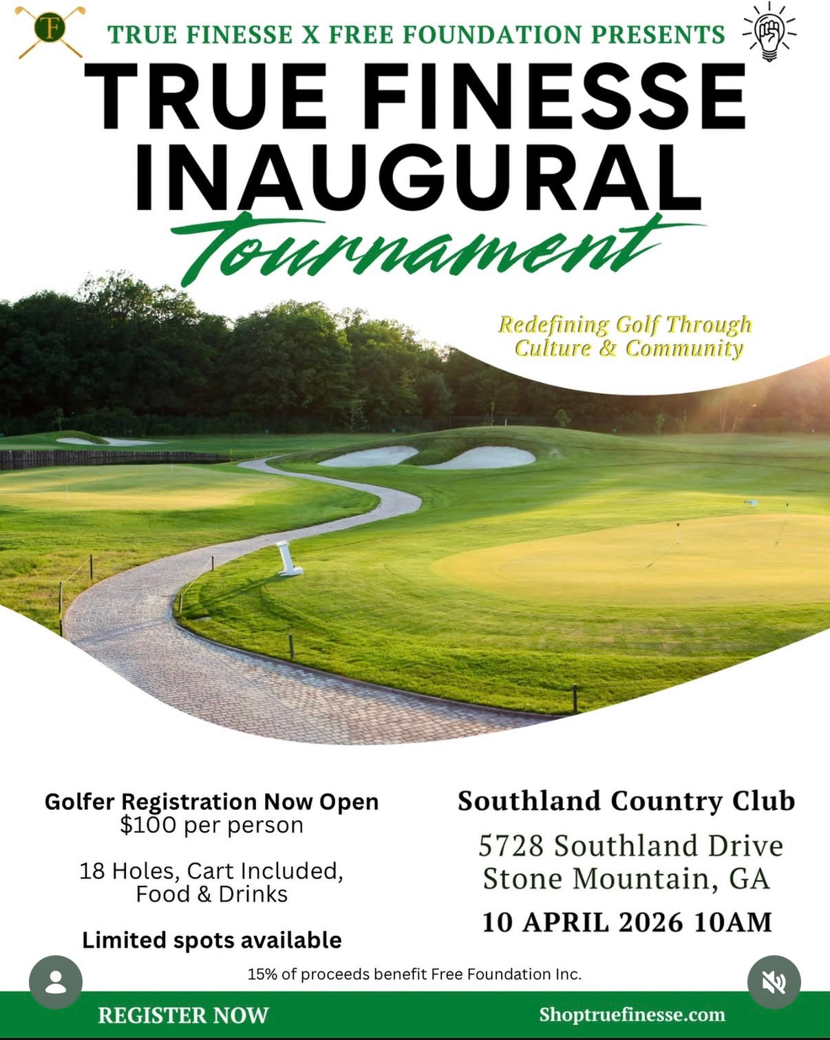 TRUE FINESSE INAUGURAL GOLF TOURNAMNET
